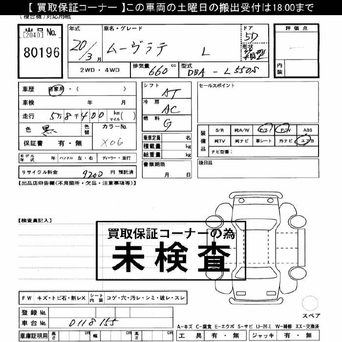 DAIHATSU MOVE LATTE