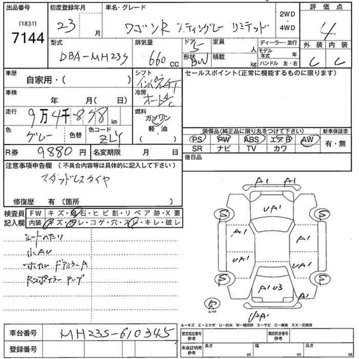 SUZUKI WAGON R
