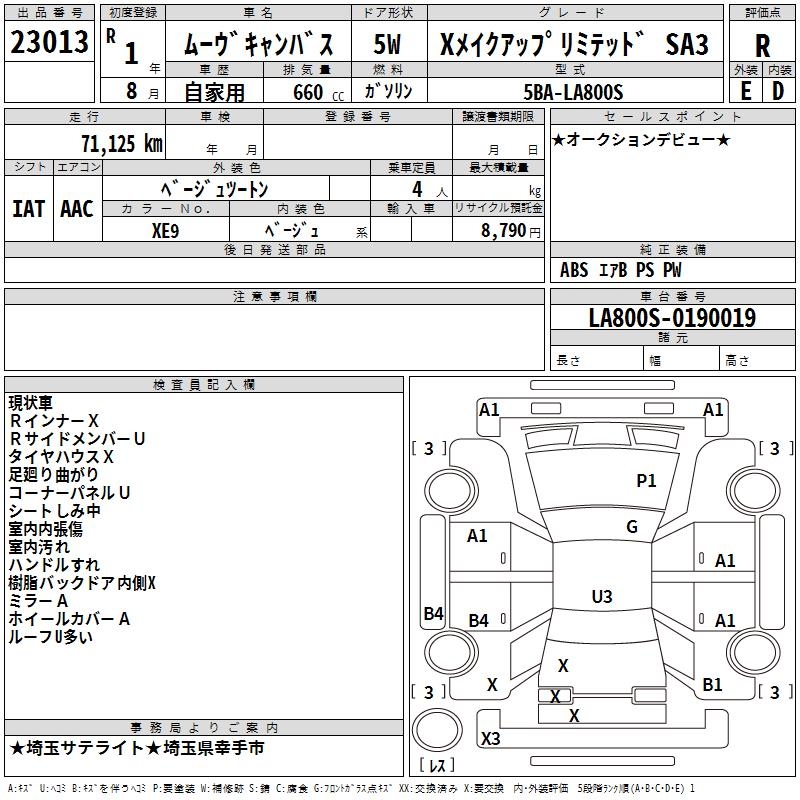 DAIHATSU MOVE CANBUS