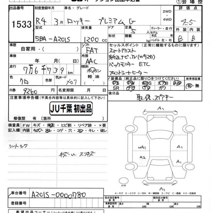 DAIHATSU ROCKY