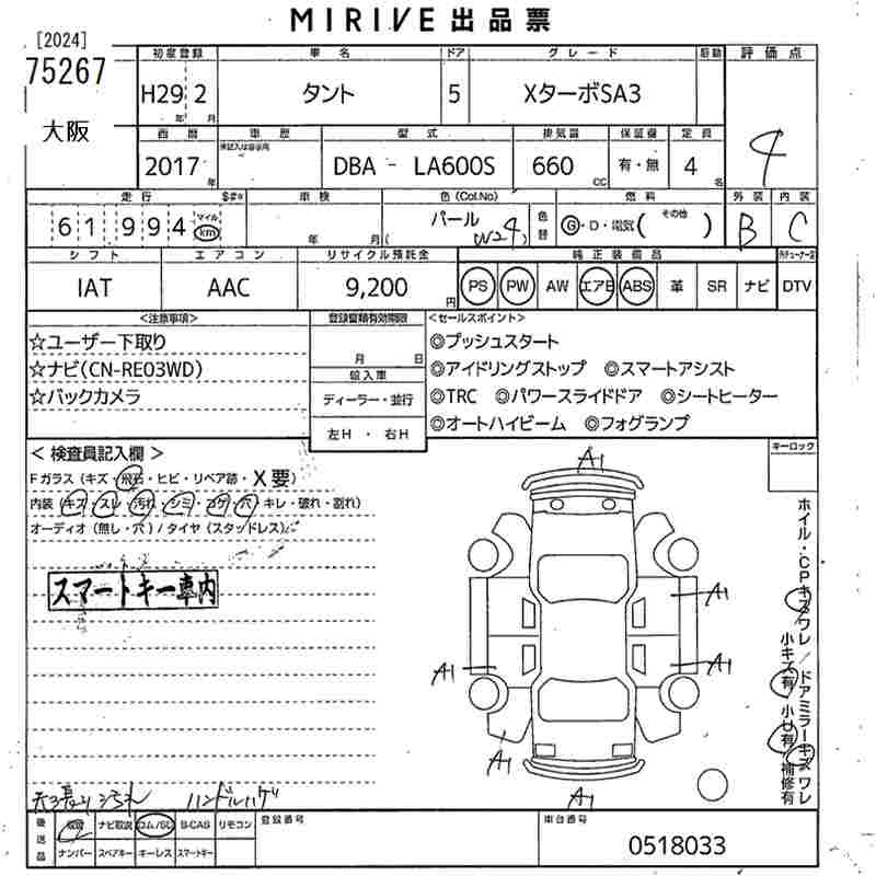 DAIHATSU TANTO