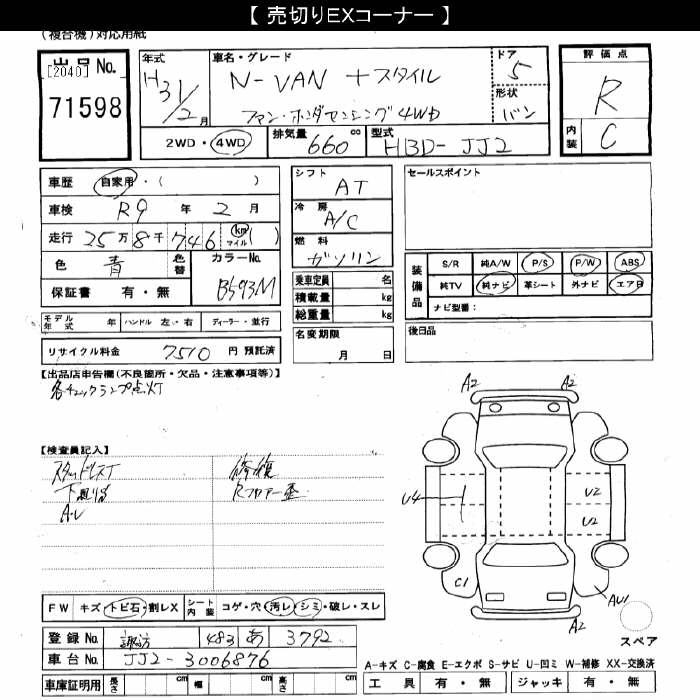 HONDA N-VAN