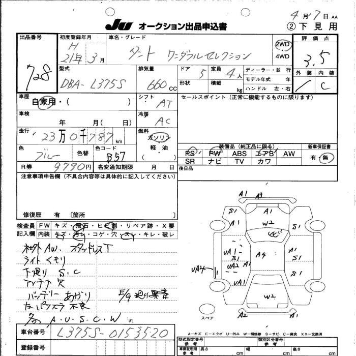 DAIHATSU TANTO