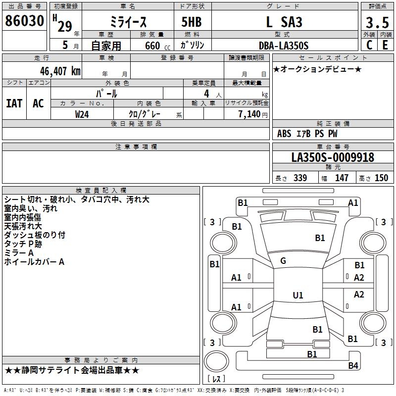 DAIHATSU MIRA E:S