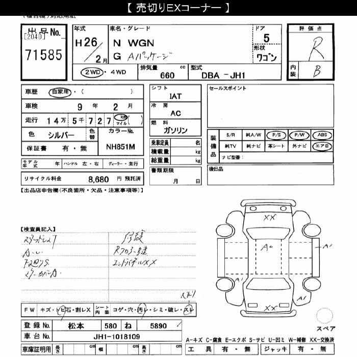 HONDA N-WGN