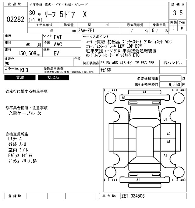 NISSAN LEAF