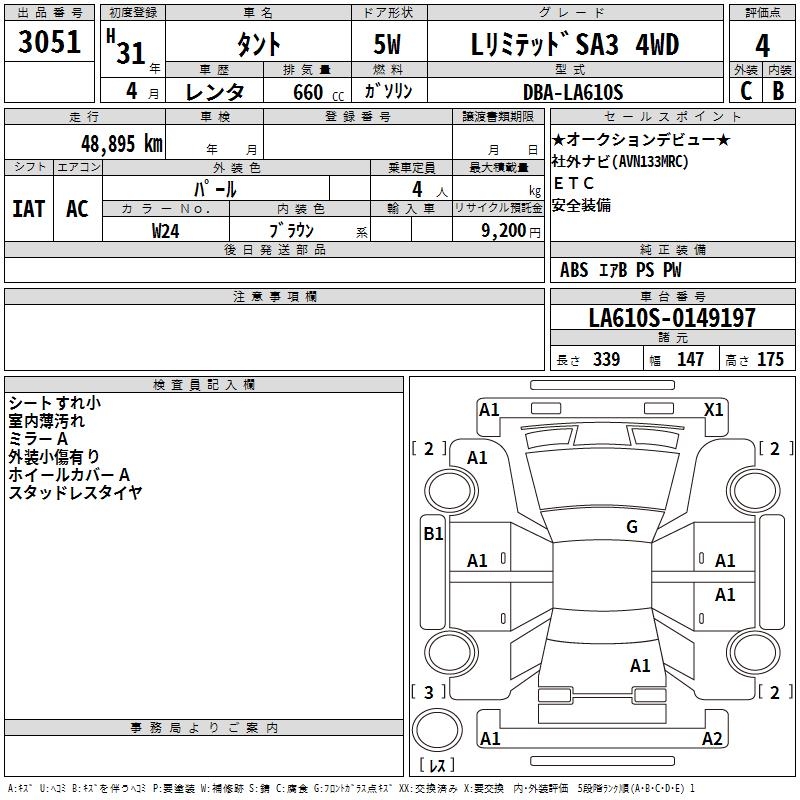 DAIHATSU TANTO