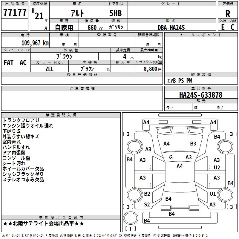 SUZUKI ALTO