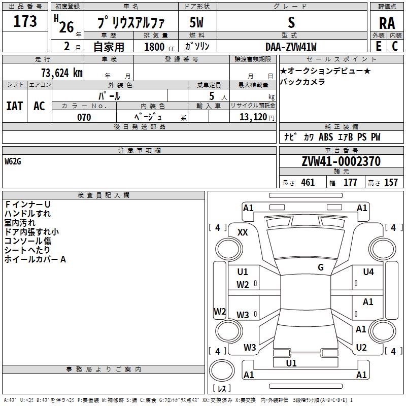 TOYOTA PRIUS ALPHA