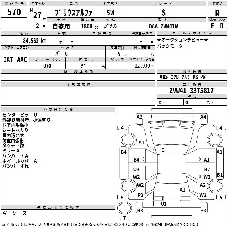 TOYOTA PRIUS ALPHA