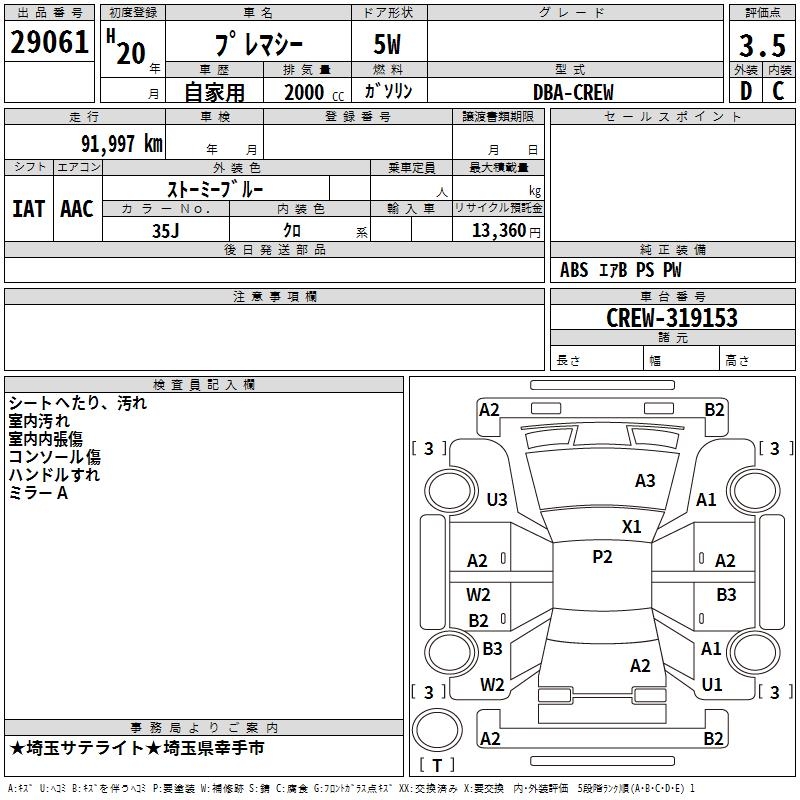 MAZDA PREMACY