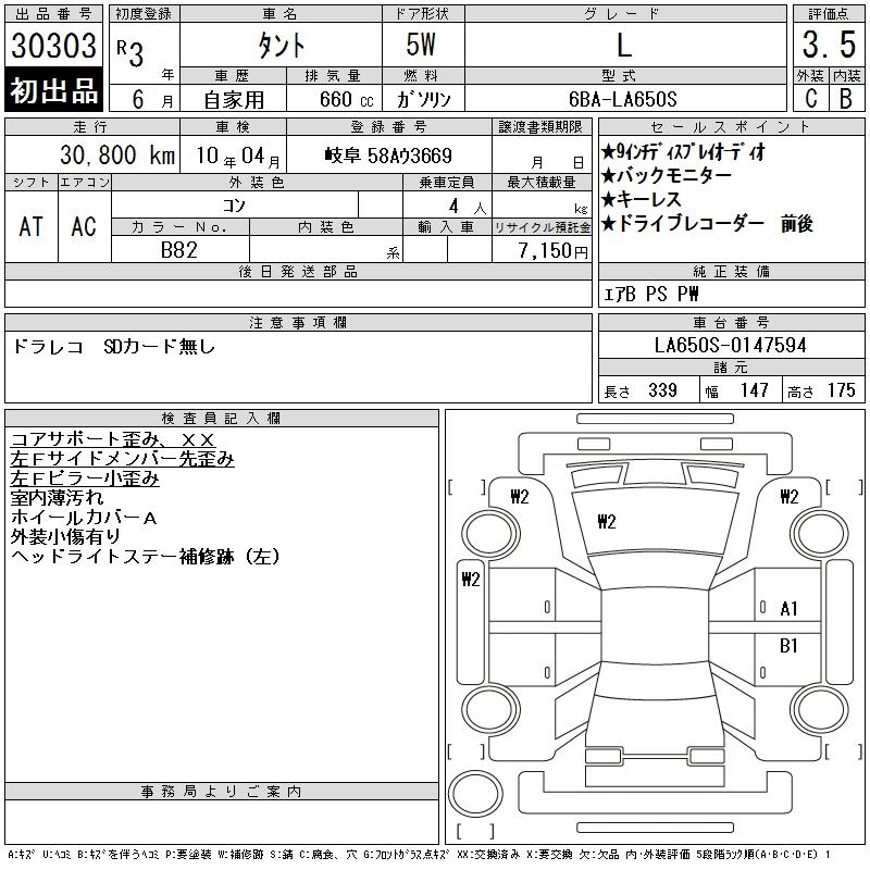 DAIHATSU TANTO