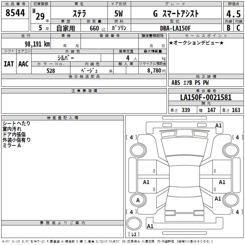 SUBARU STELLA