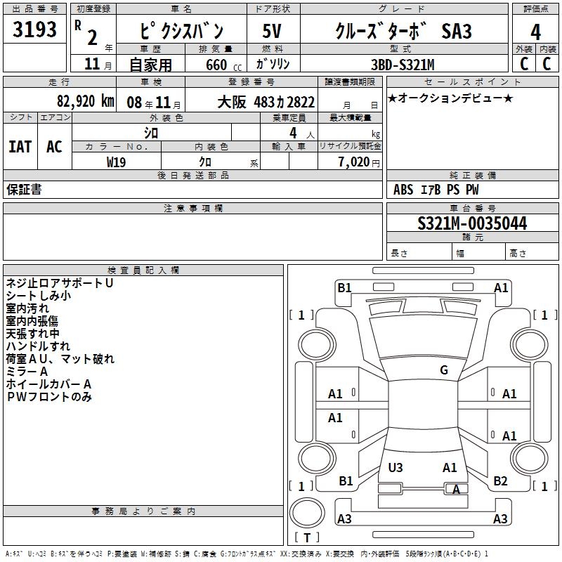 TOYOTA PIXIS VAN