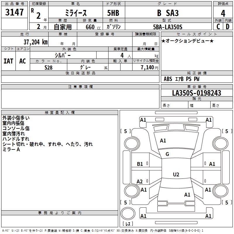 DAIHATSU MIRA E:S