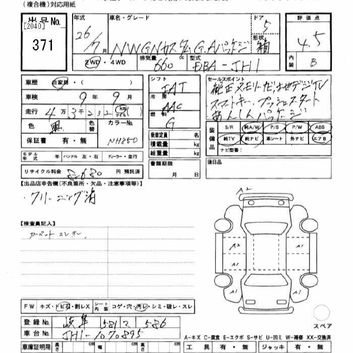 HONDA N-WGN