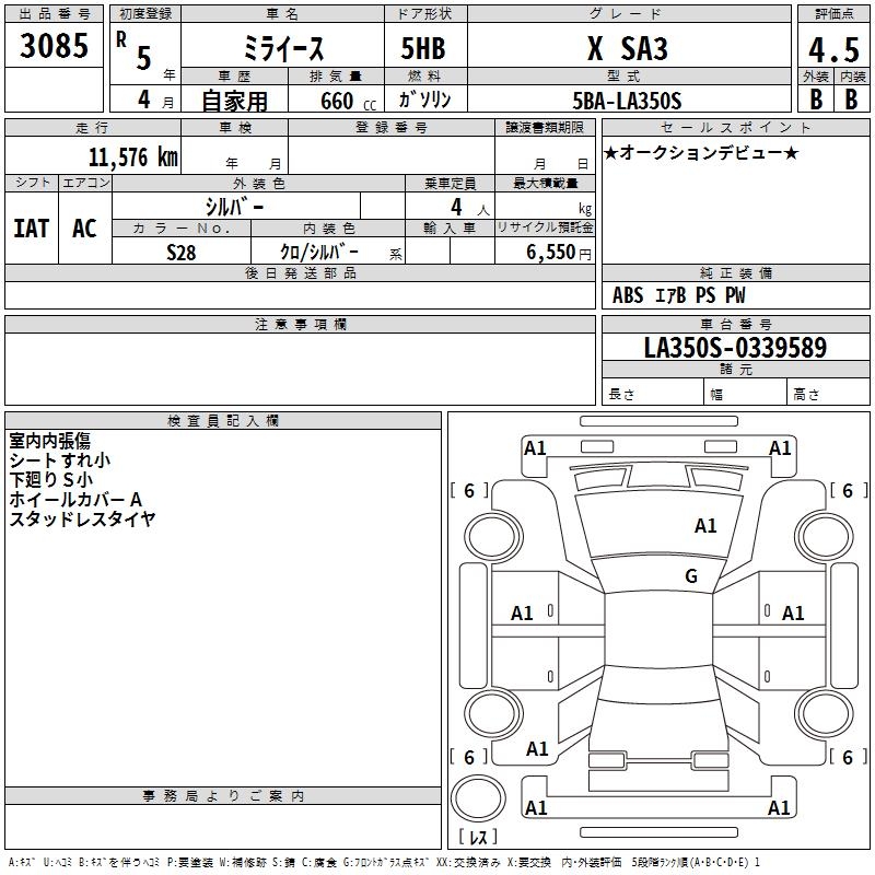 DAIHATSU MIRA E:S
