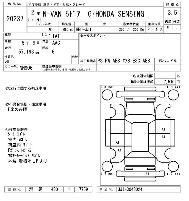 HONDA N-VAN