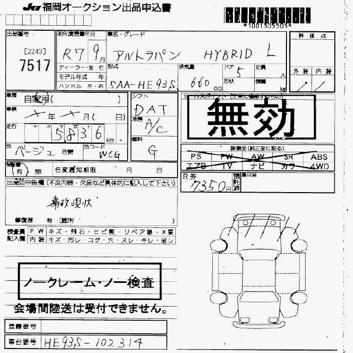 SUZUKI ALTO LAPIN