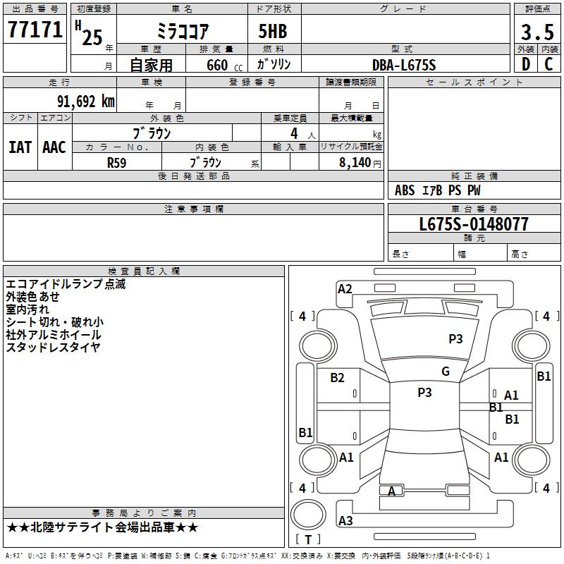 DAIHATSU MIRA COCOA