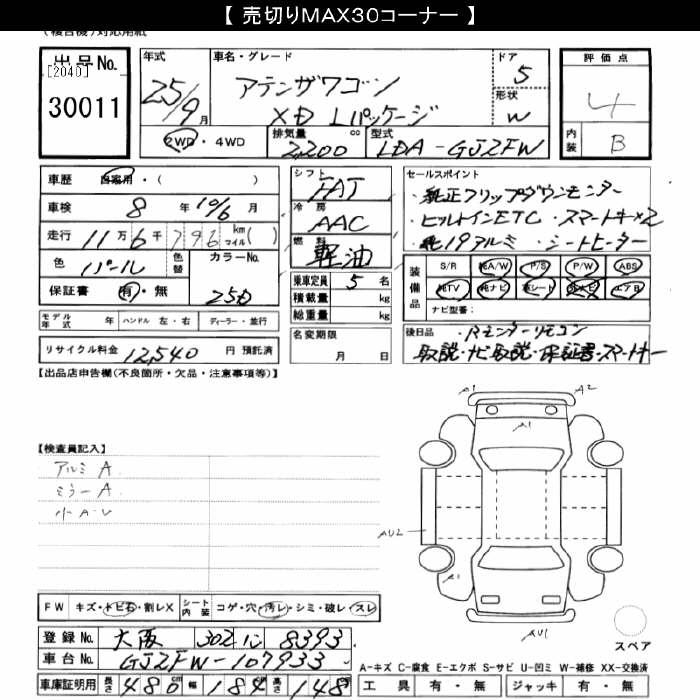 MAZDA ATENZA