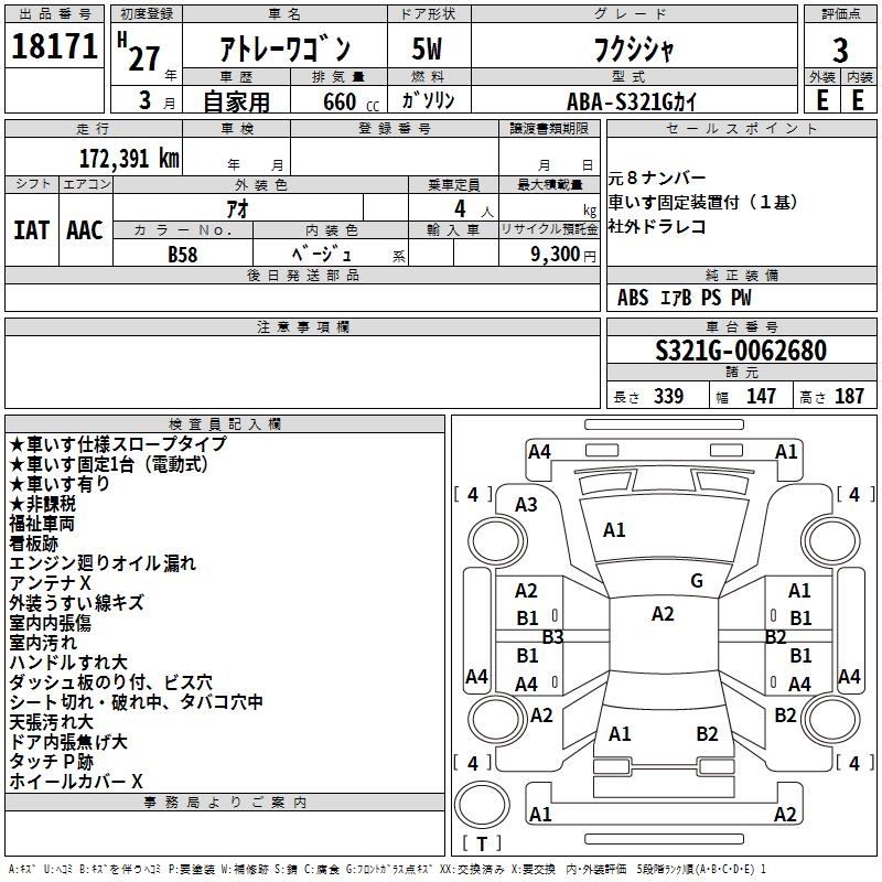 DAIHATSU ATRAI