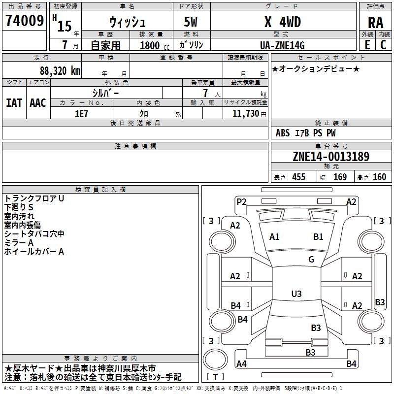 TOYOTA WISH