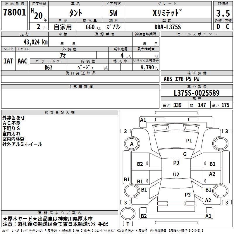 DAIHATSU TANTO