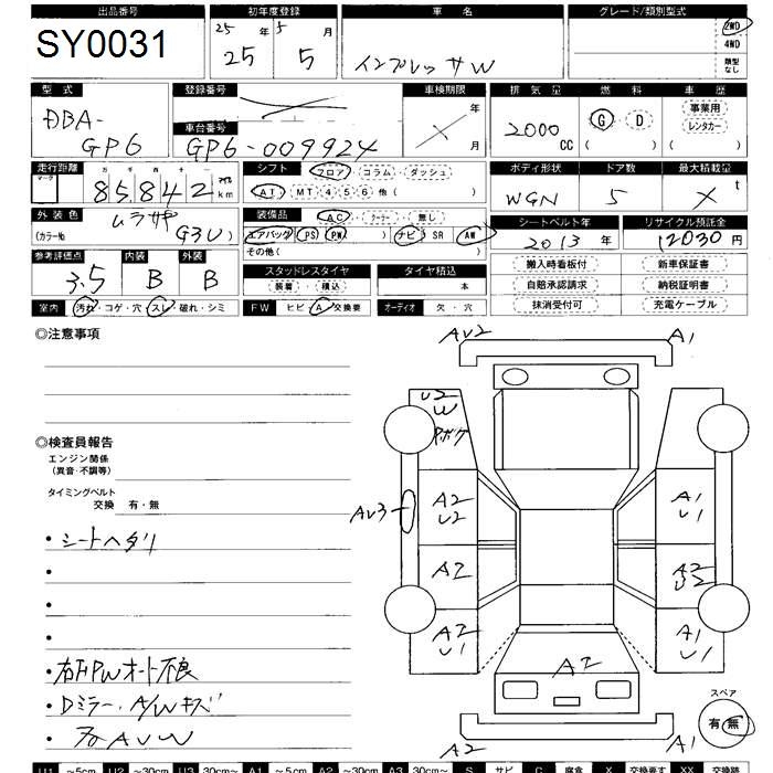 SUBARU IMPREZA