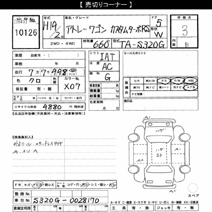 DAIHATSU ATRAI