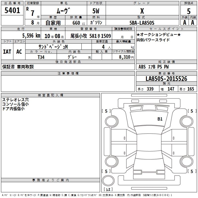 DAIHATSU MOVE