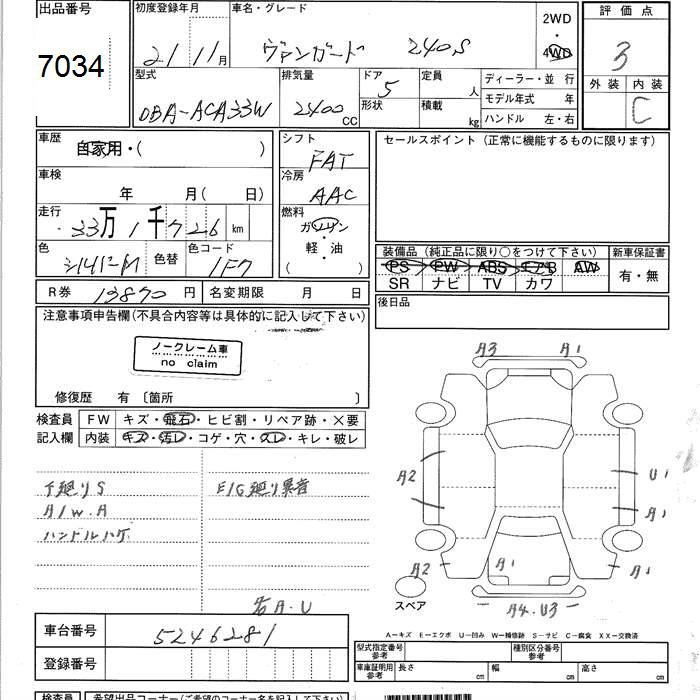 TOYOTA VANGUARD