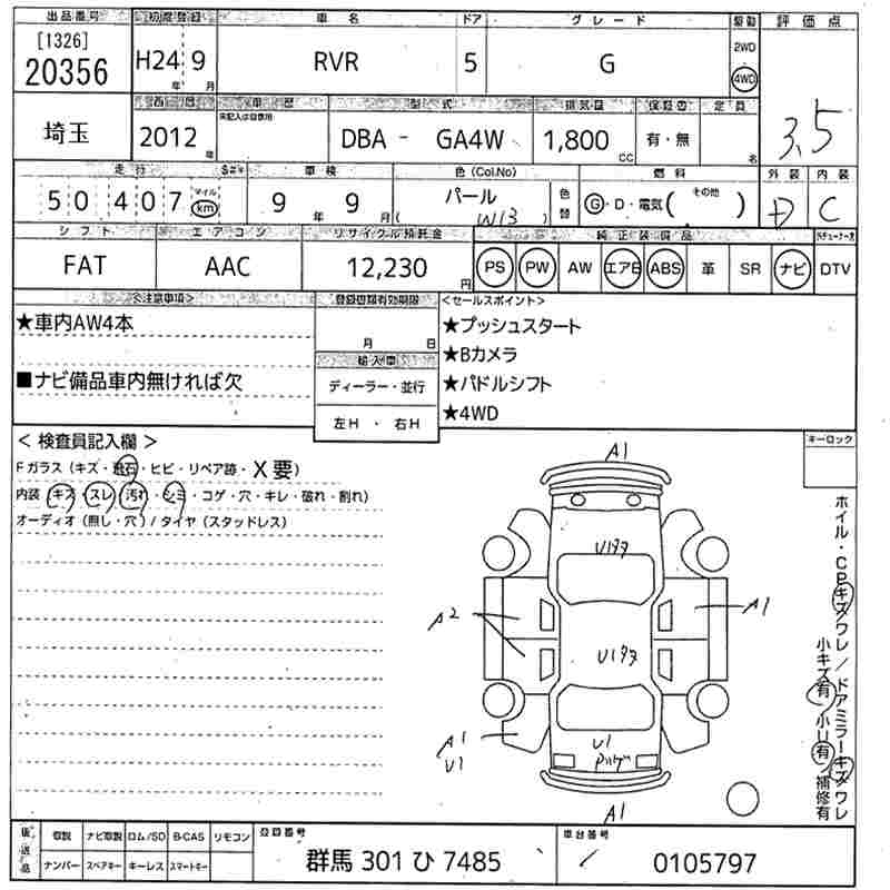 MITSUBISHI RVR