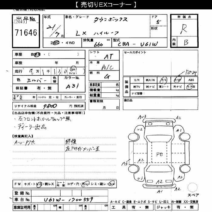 MITSUBISHI TOWN BOX