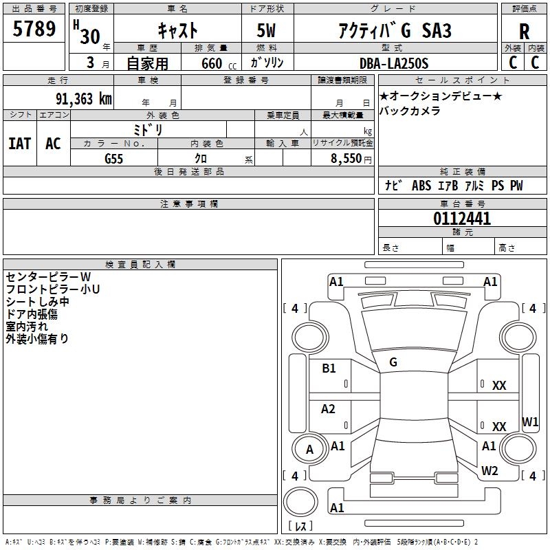 DAIHATSU CAST