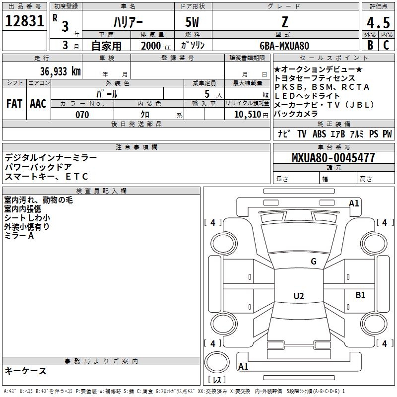 TOYOTA HARRIER