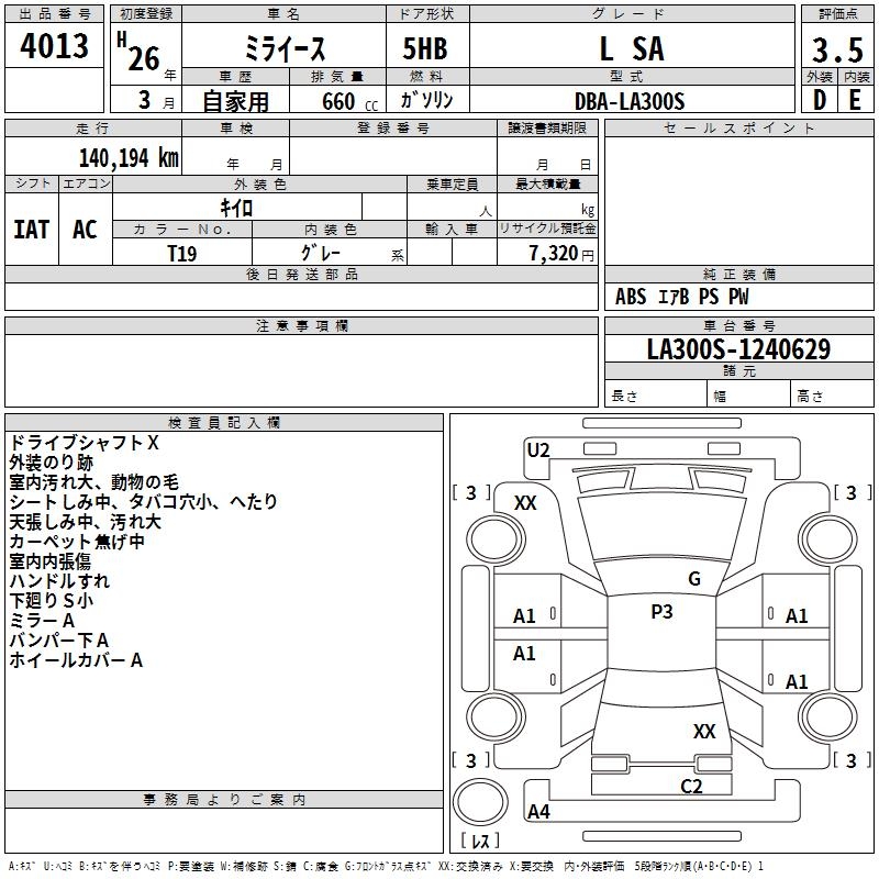 DAIHATSU MIRA E:S