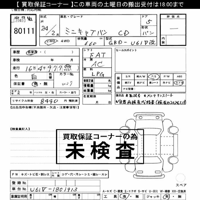 MITSUBISHI MINICAB