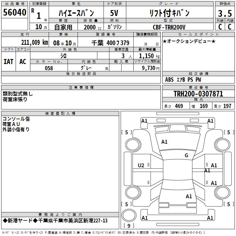 TOYOTA REGIUS ACE