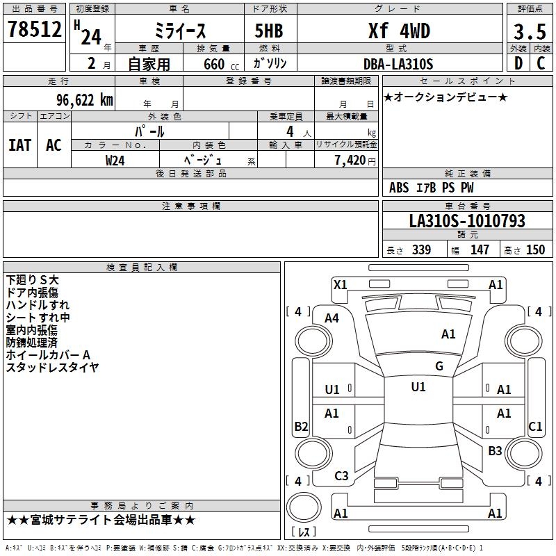 DAIHATSU MIRA E:S