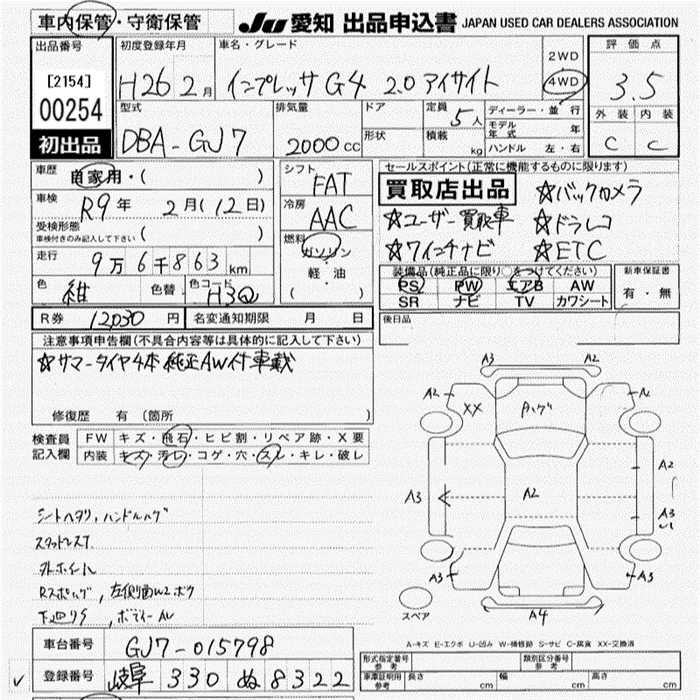 SUBARU IMPREZA