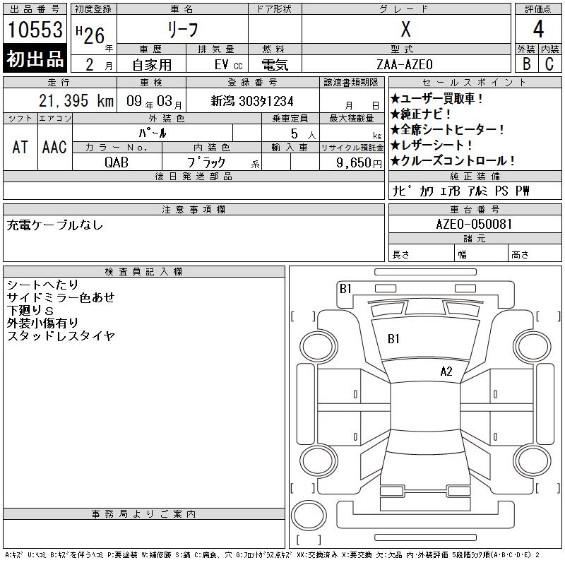 NISSAN LEAF