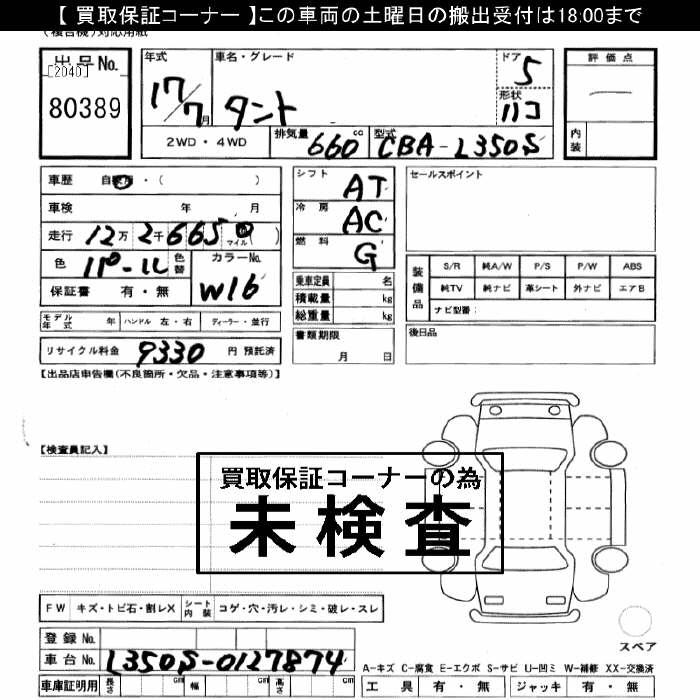 DAIHATSU TANTO