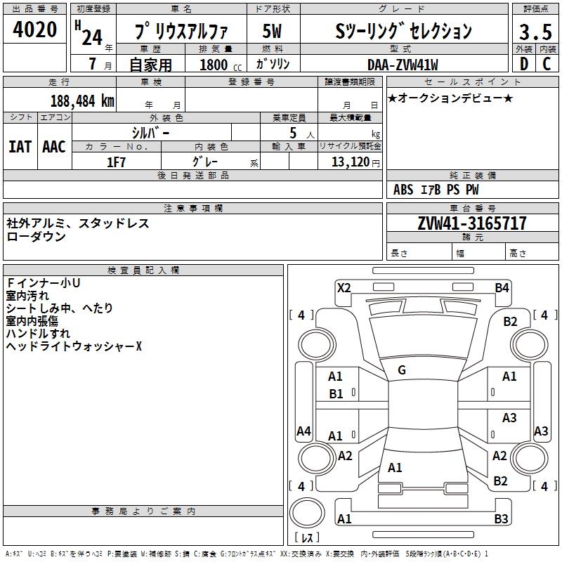 TOYOTA PRIUS ALPHA
