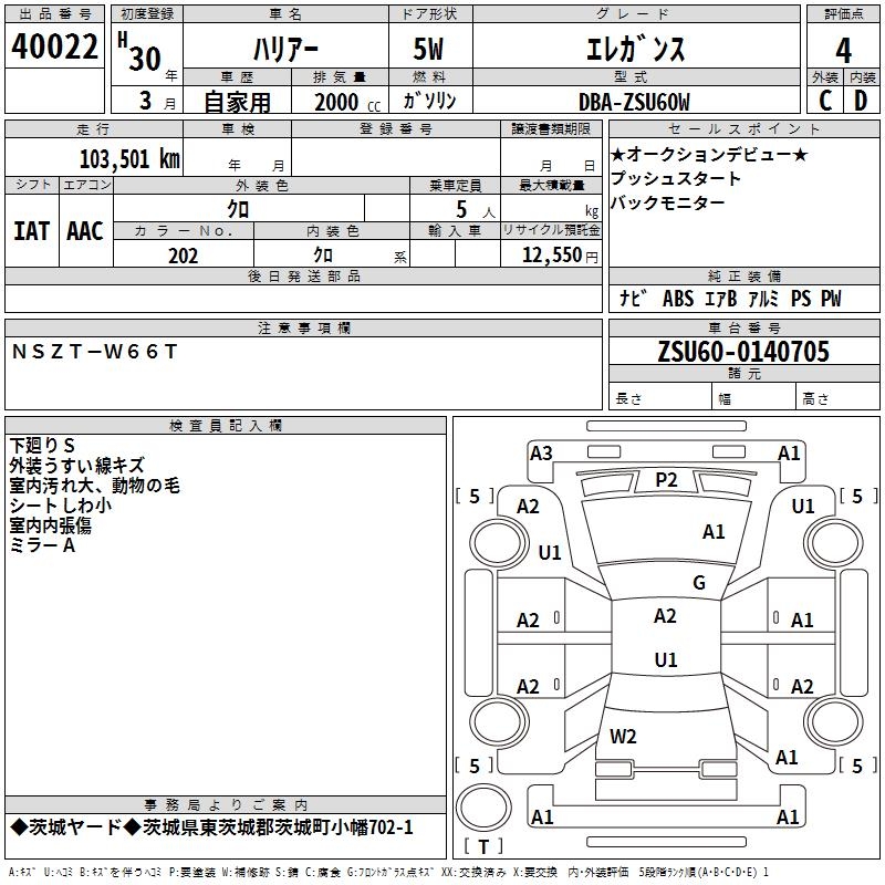 TOYOTA HARRIER