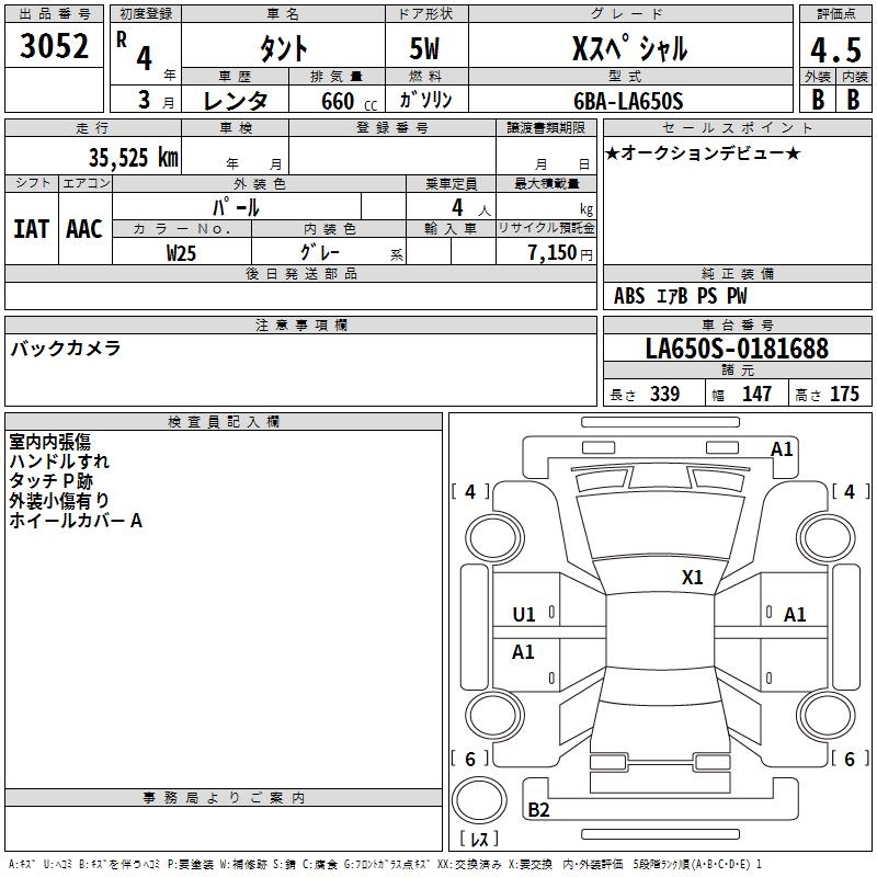 DAIHATSU TANTO