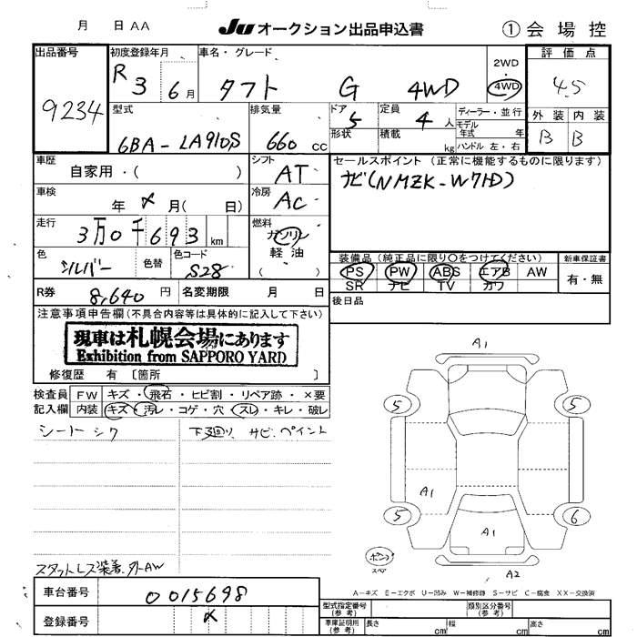 DAIHATSU TAFT