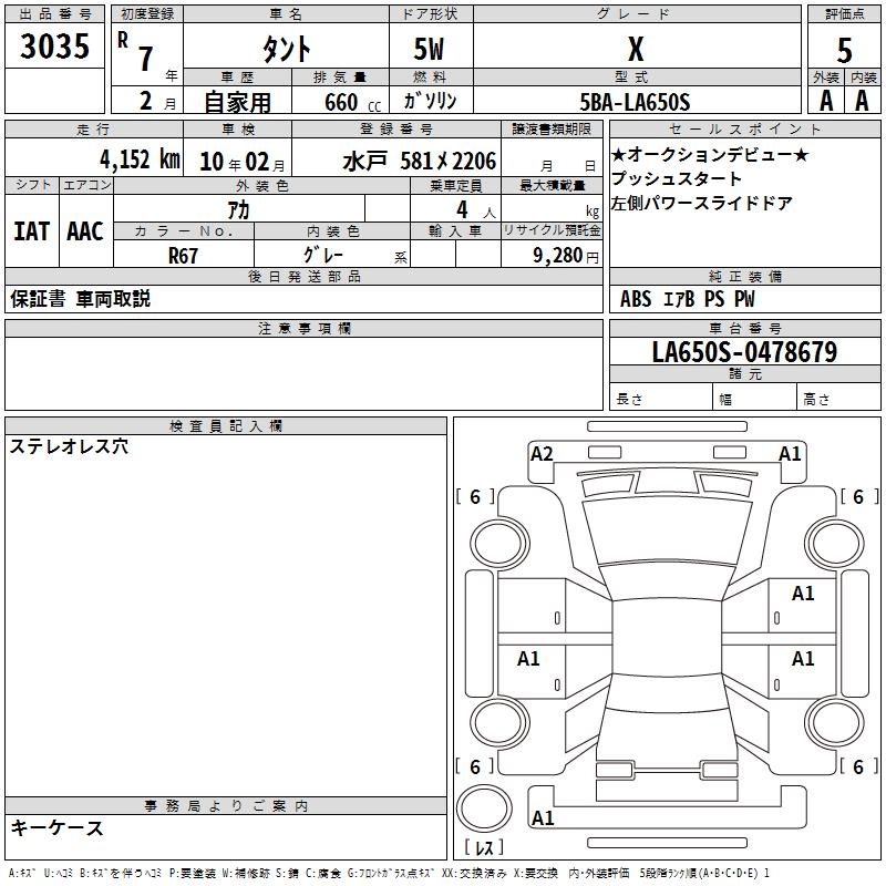 DAIHATSU TANTO