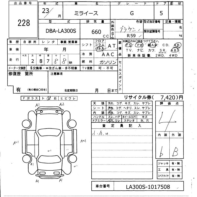 DAIHATSU MIRA E:S
