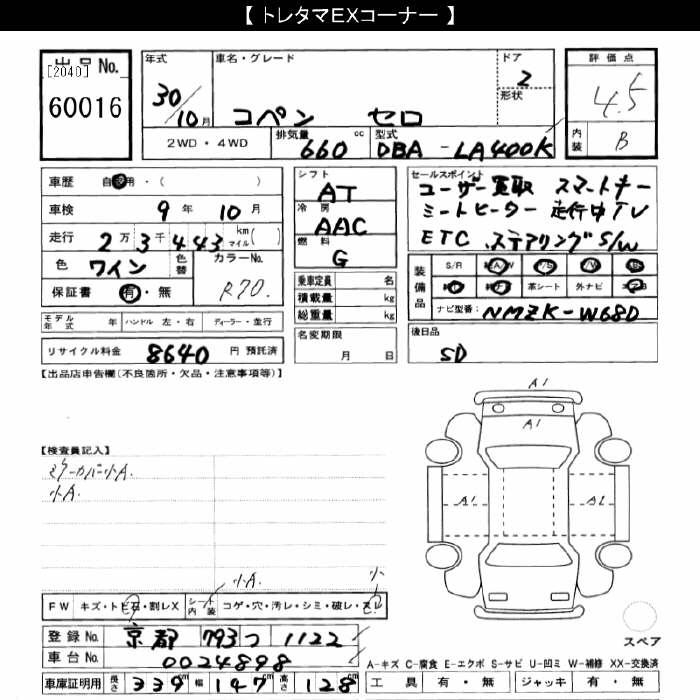 DAIHATSU COPEN